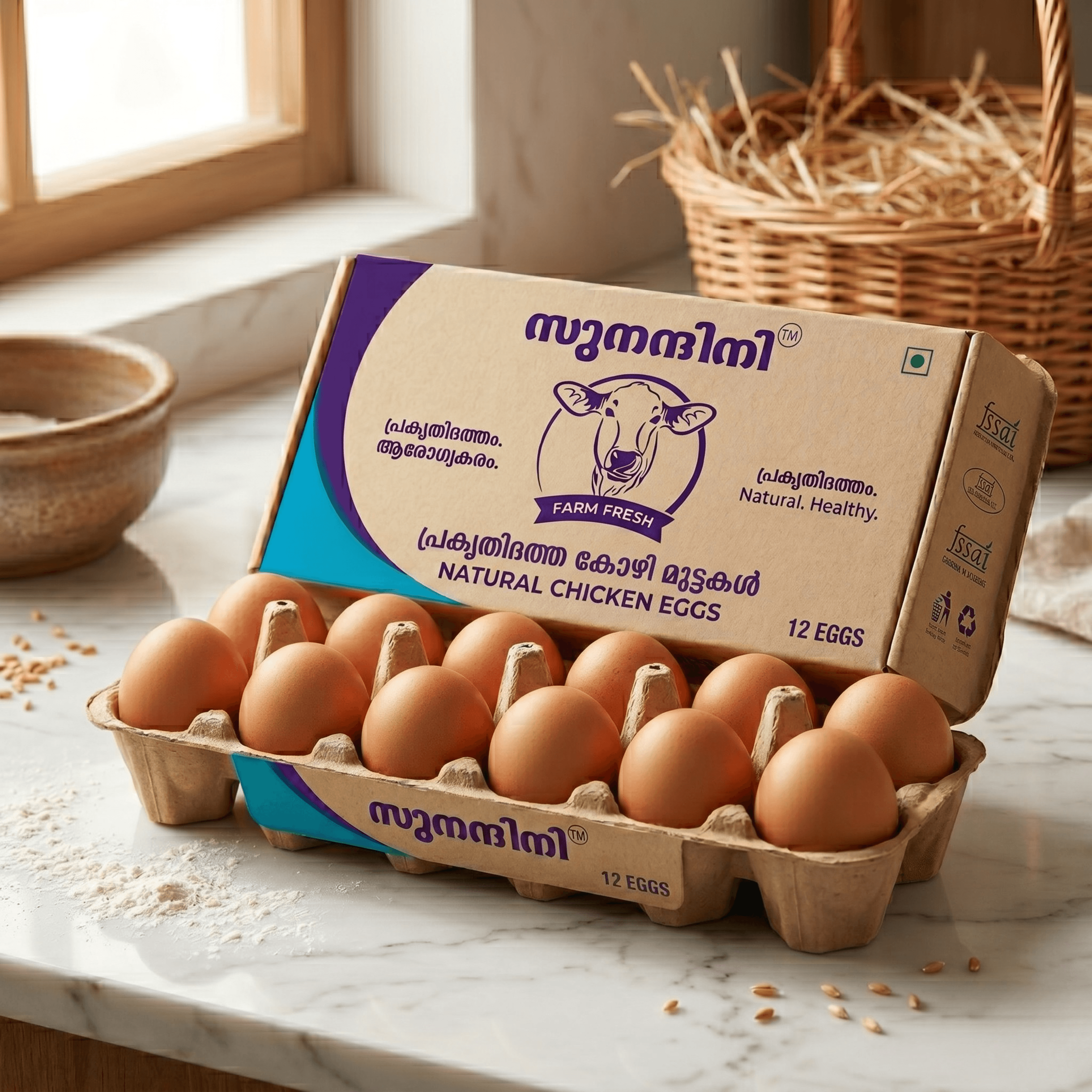 Natural Chicken Eggs